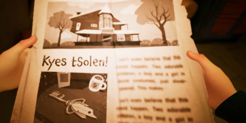 museum newspaper article in hello neighbor 2