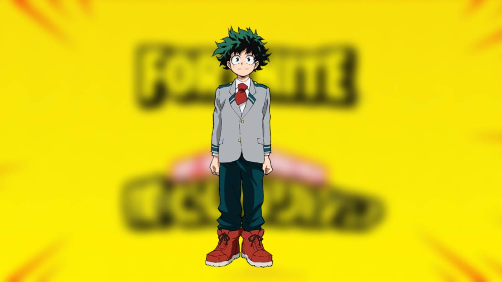 my hero academia deku fortnite