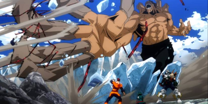 My Hero Academia Season 6 episode 10 review Next Time Dabi's Dance Gigantomachia vs Team Endeavor