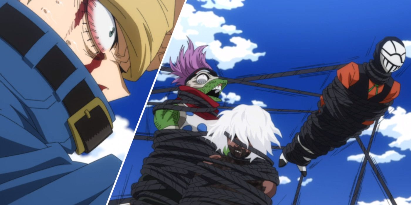 My Hero Academia Season 6 episode 12 review Best Jeanist, Mr Compress, Spinner and Shigaraki