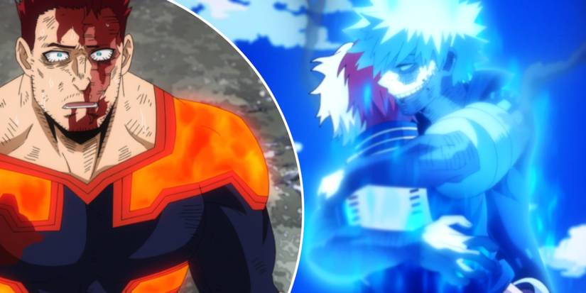 My Hero Academia Season 6 episode 12 review Endeavor, Shoto and Dabi aka Toya Todoroki