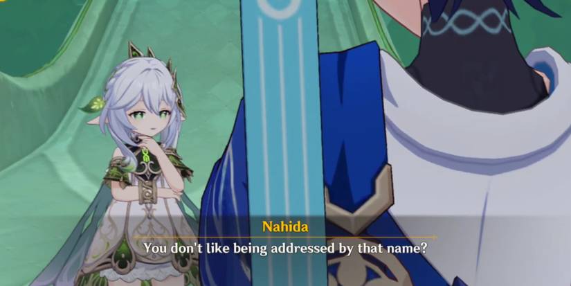 nahida on renaming the wanderer in genshin impact