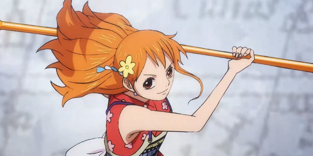 Nami in her Onigashima outfit