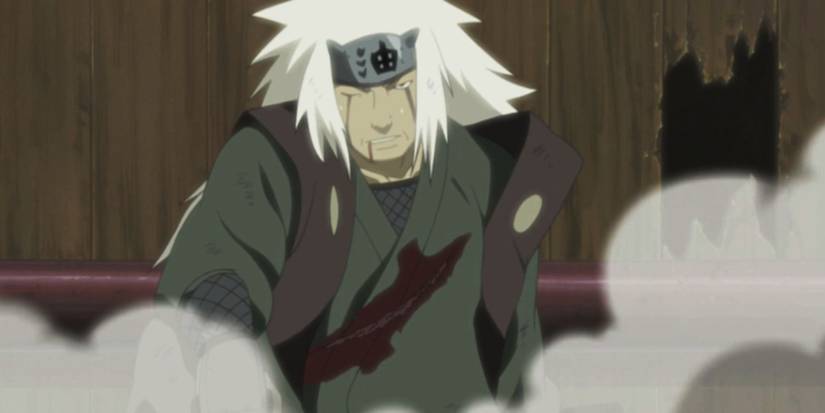 Naruto Jiraiya Wounded