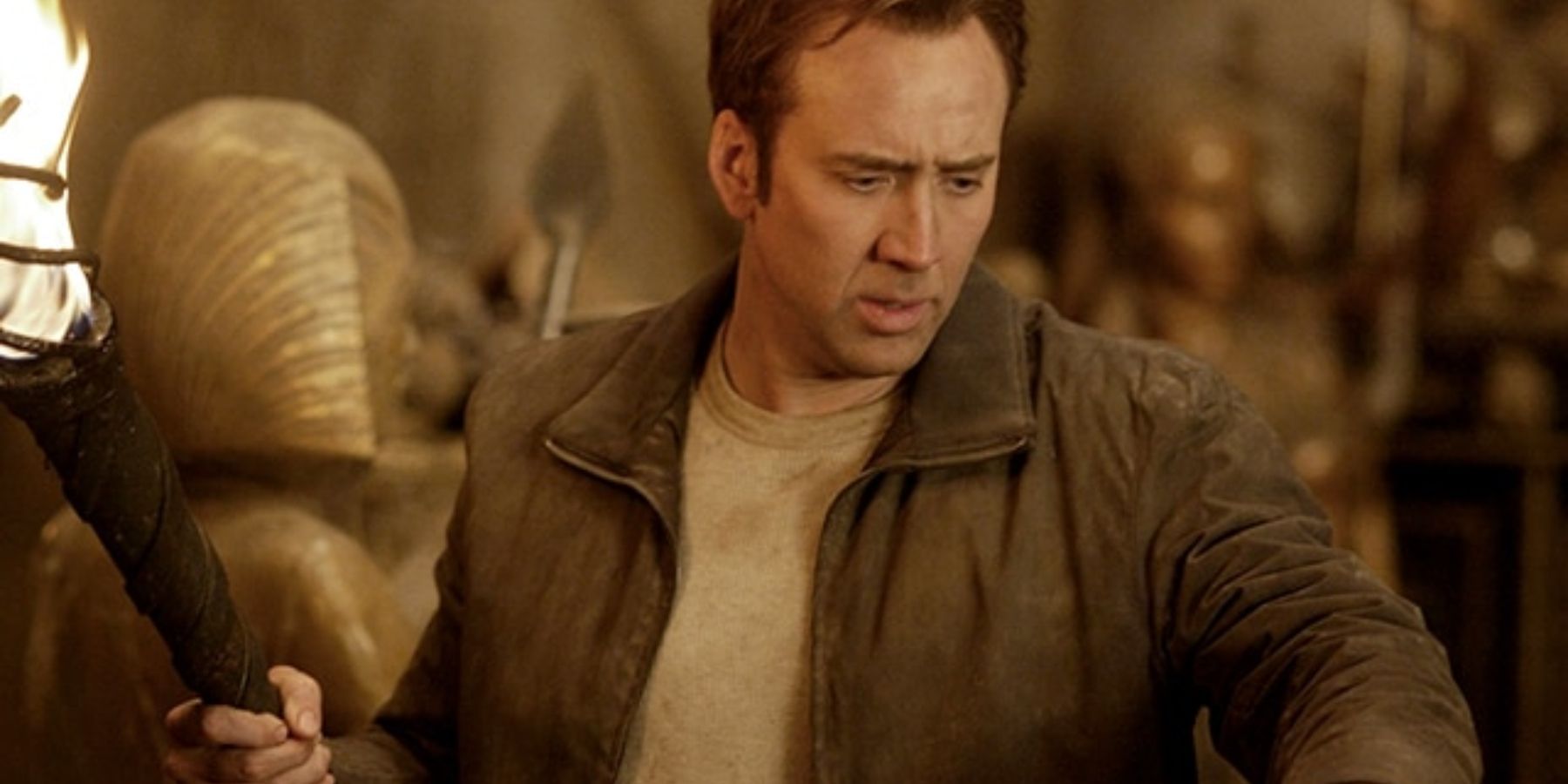 Nicolas Cage as Benjamin Gates in National Treasure