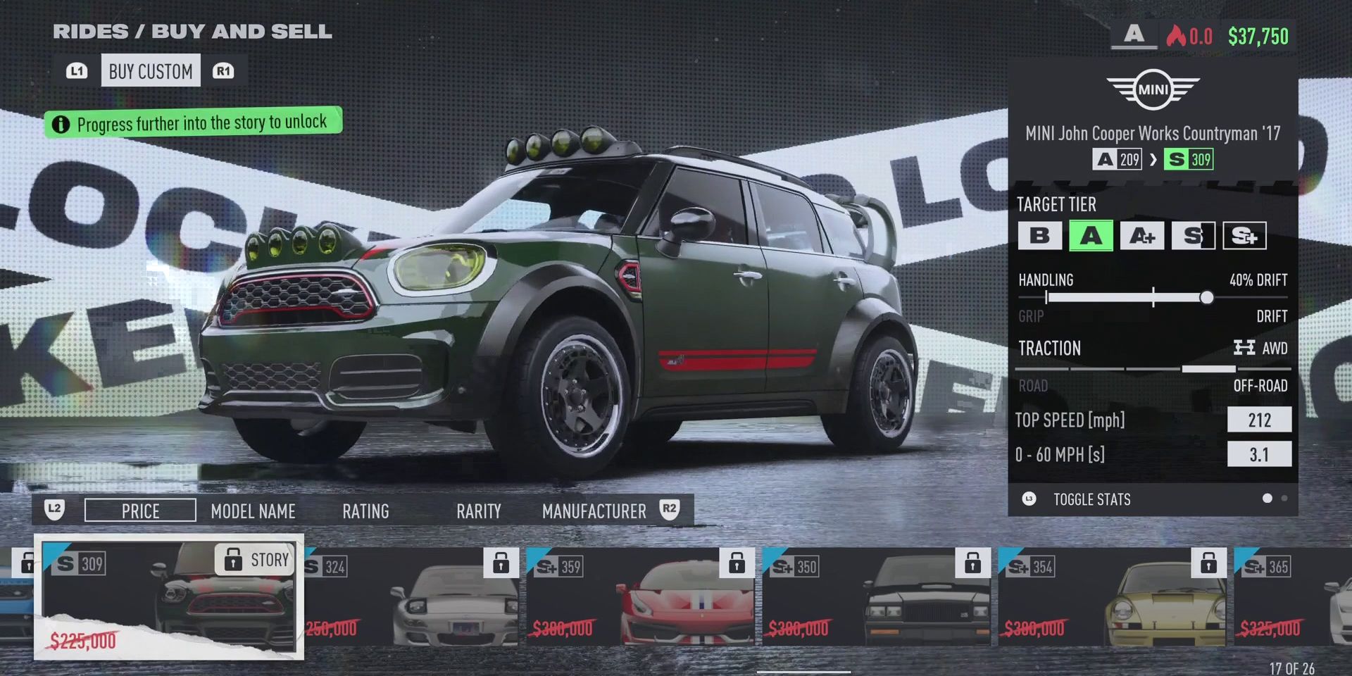 need-for-speed-unbound-fastest-cars-mini-countryman