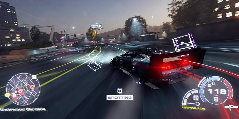 nfs unbound player turning Cropped