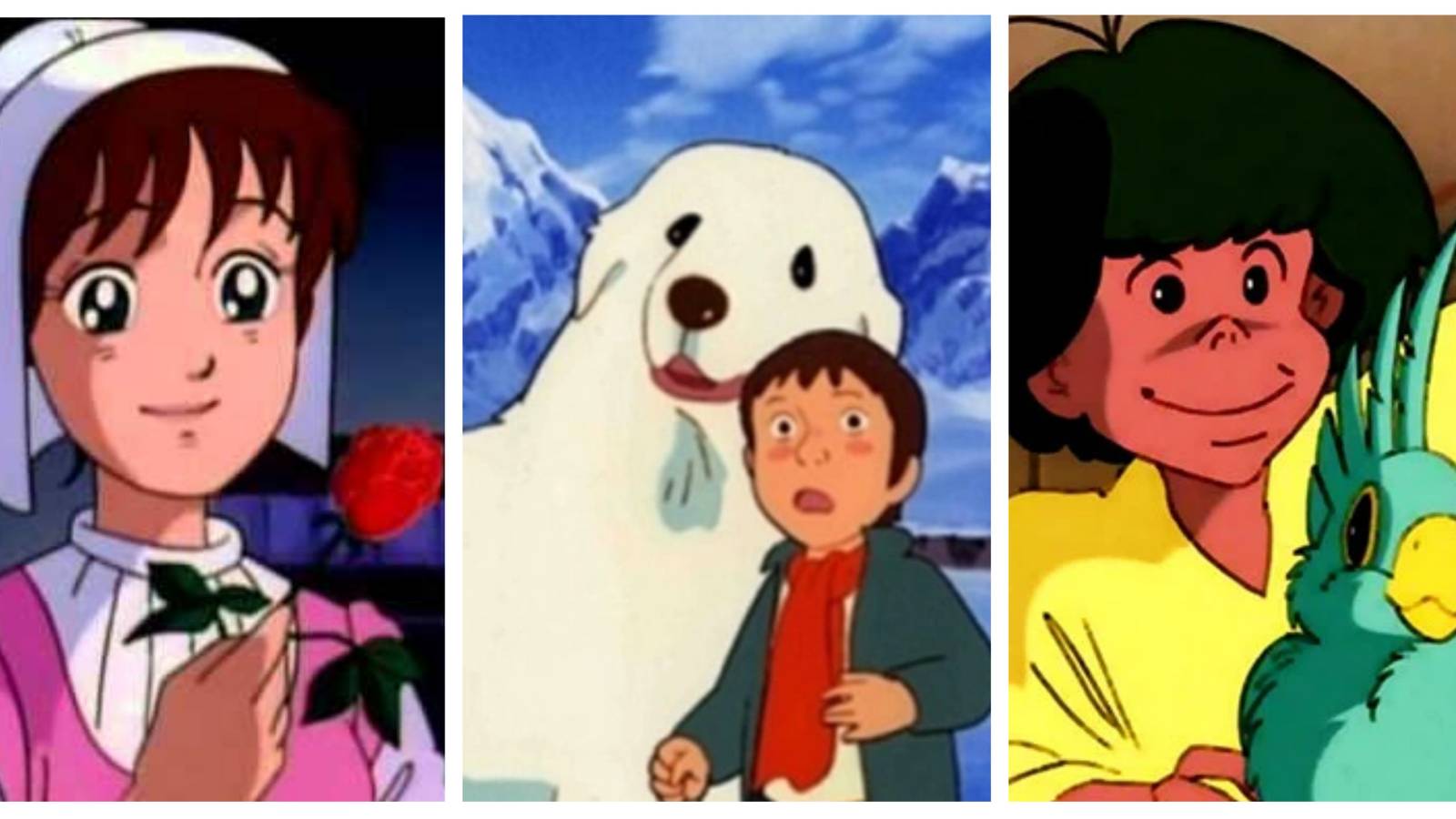 Grimm's Fairy Tales, Belle and Sebastian, Mysterious Cities of Gold