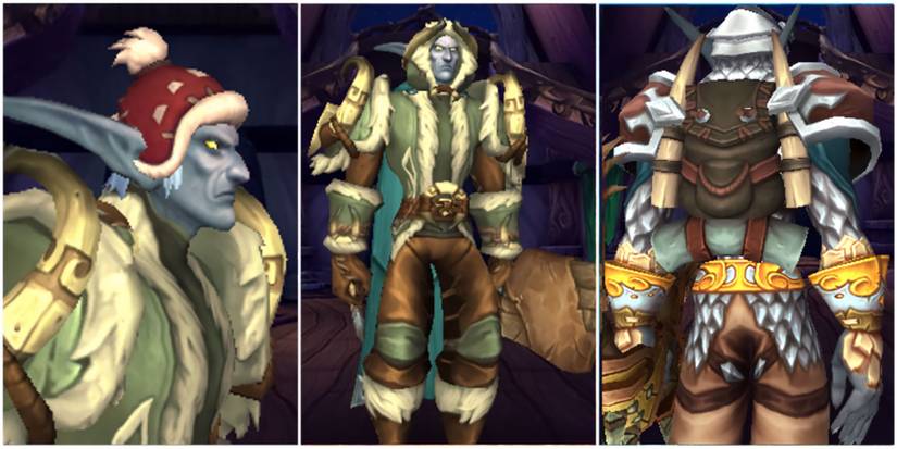 Night Elf wears Tuskarr transmog in World of Warcraft Dragonflight