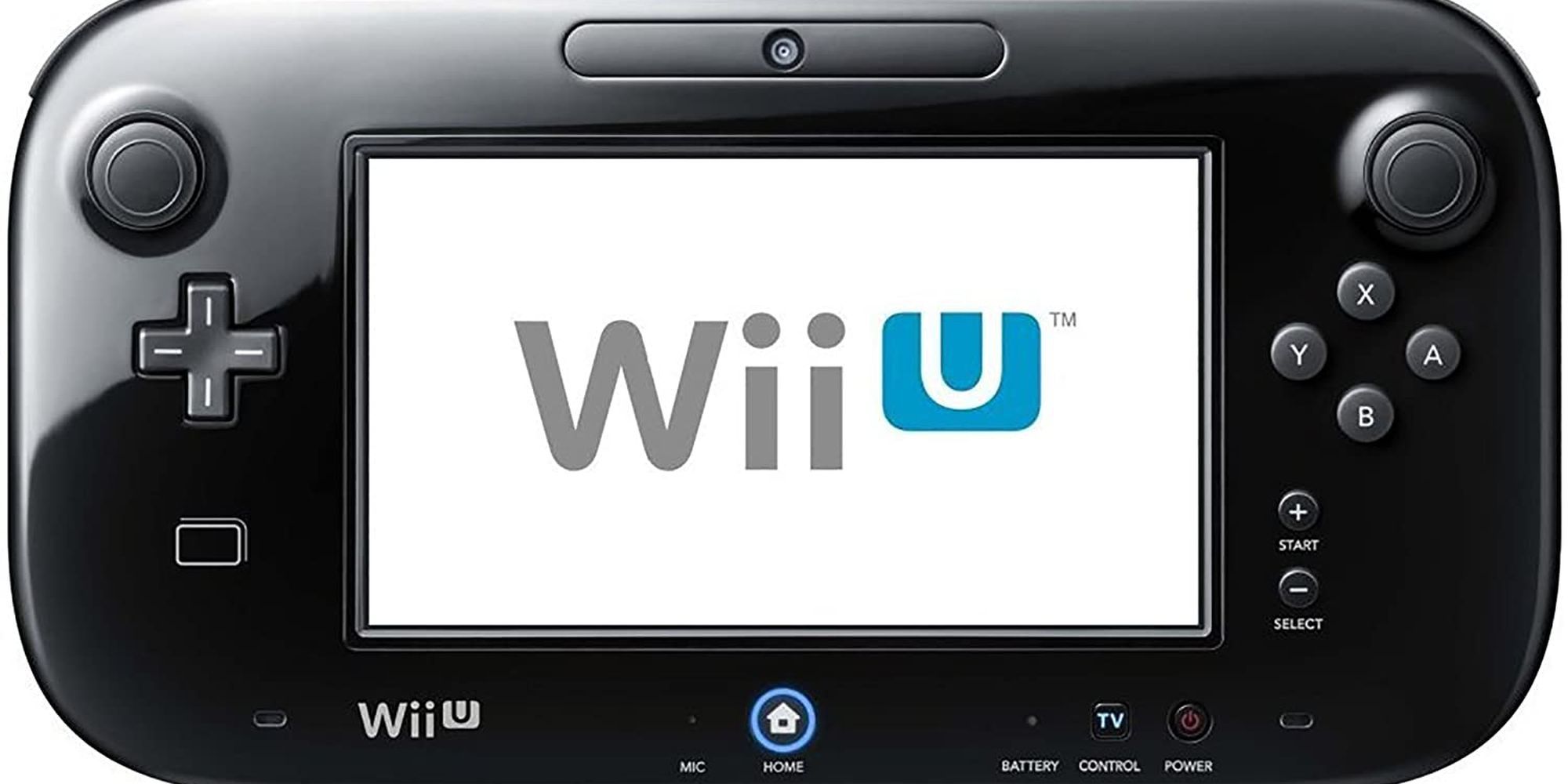 A shot of the Nintendo Wii U gamepad alone