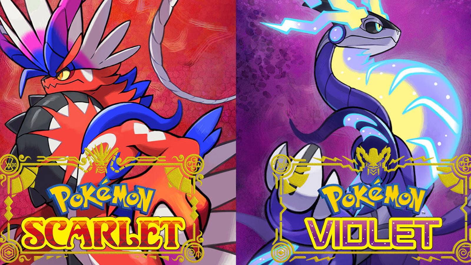 pokemon scarlet and violet box art