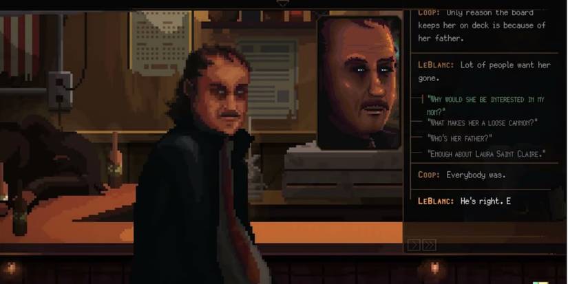 Norco's characters will have lots to say, even if they aren't directly involved in the story