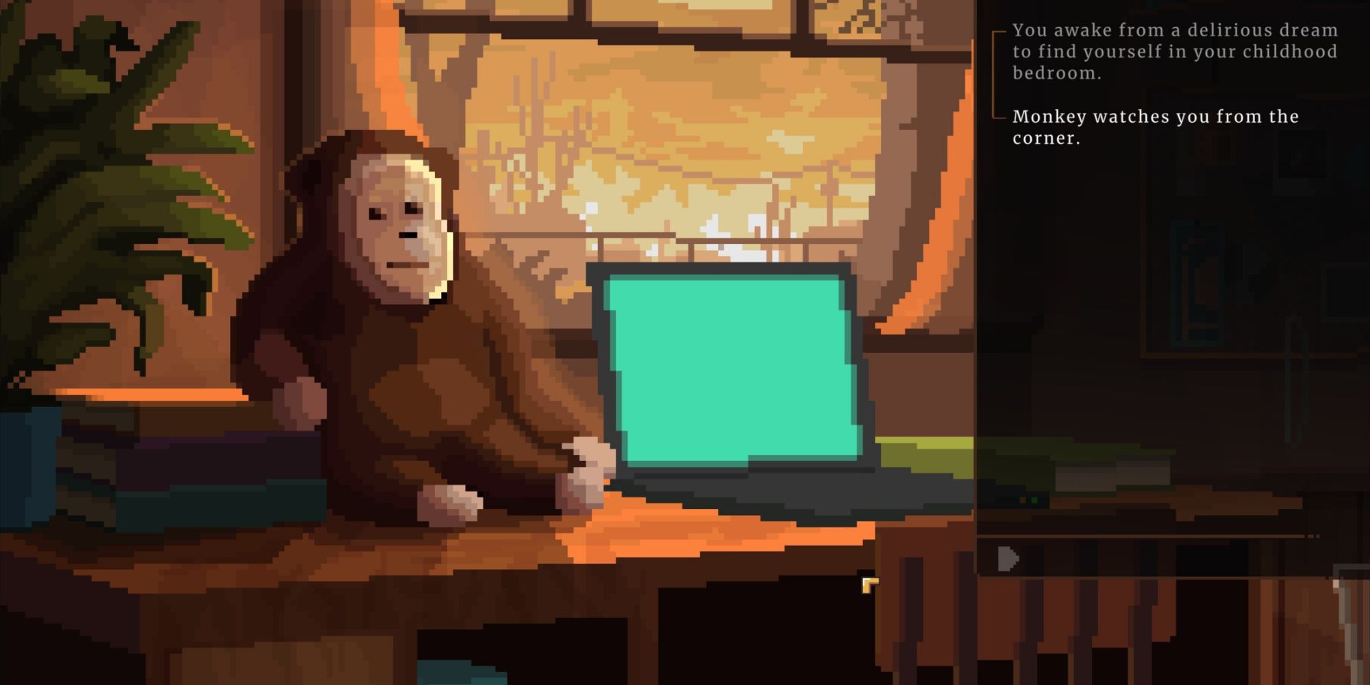 Monkey is the game's first party member