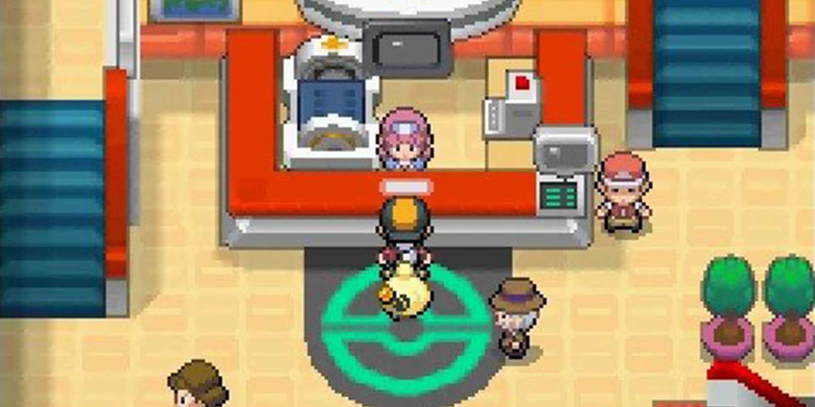 Nurse Joy In Pokemon Heart Gold