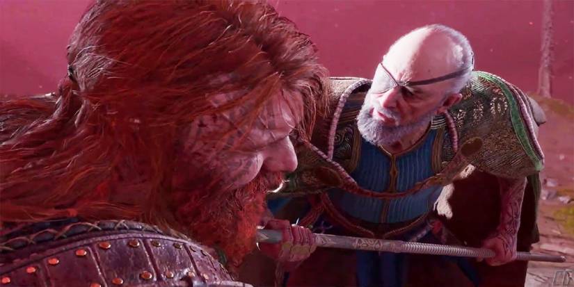 Odin kills Thor in God of War Ragnarok