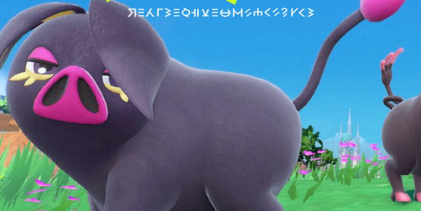 Oinkologne as seen in the Pokemon Scarlet & Violet