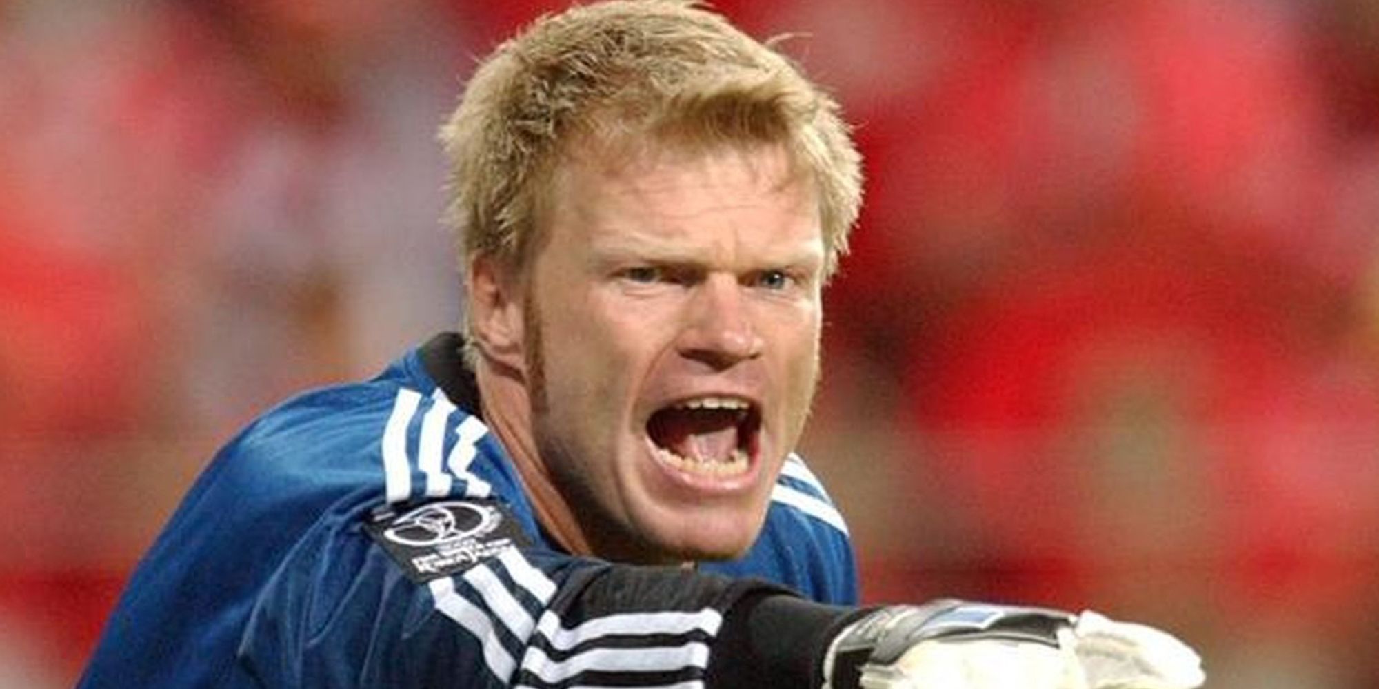 Oliver Kahn Playing For Germany