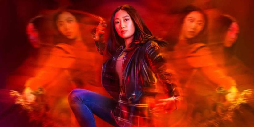 Olivia Liang as Nicky Shen in the poster for the Kung Fu remake