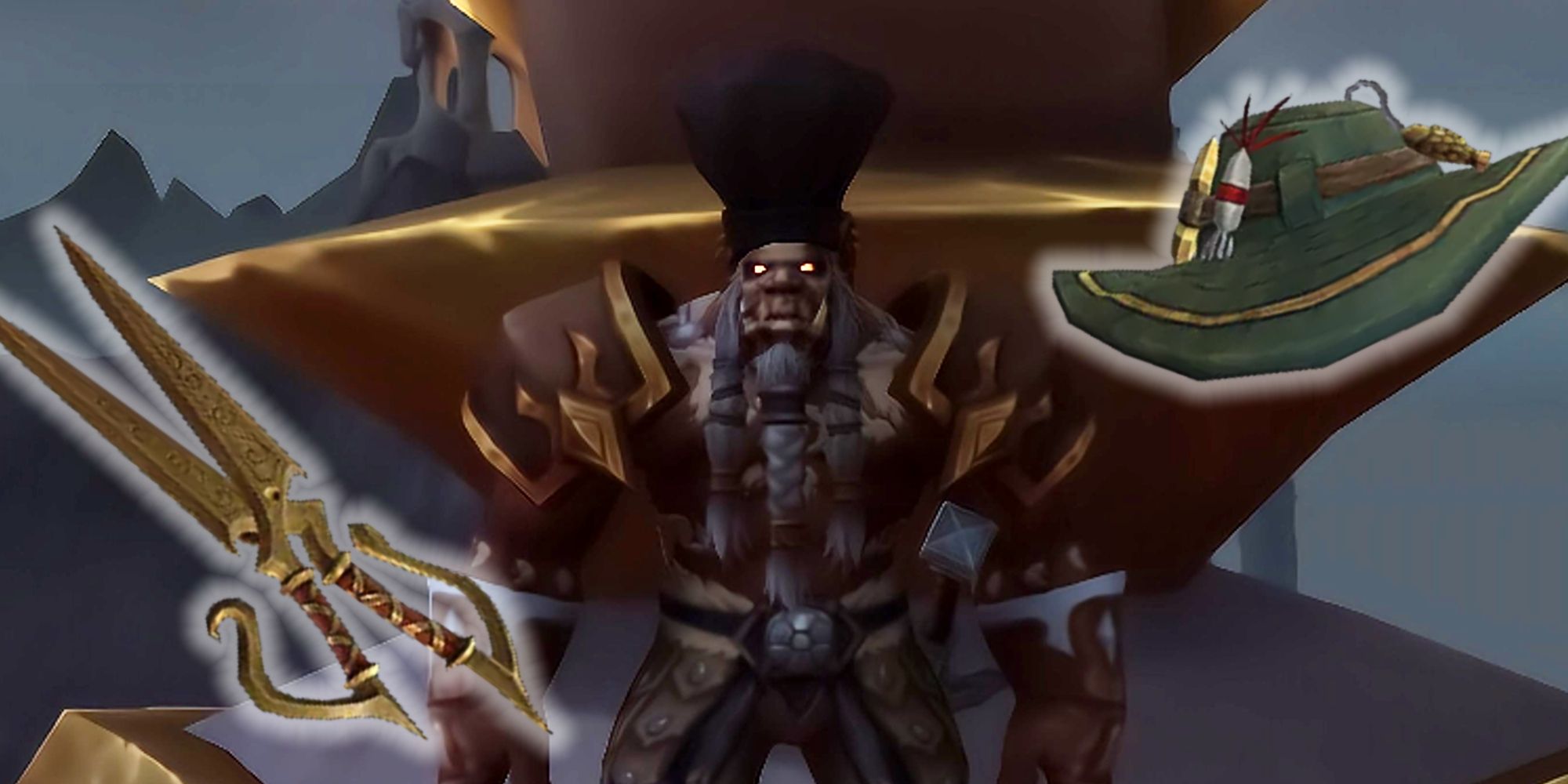 Orc wearing Master's Wildercloth Chef's Hat in World of Warcraft Dragonflight