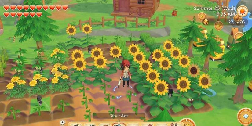 Organizing crop space