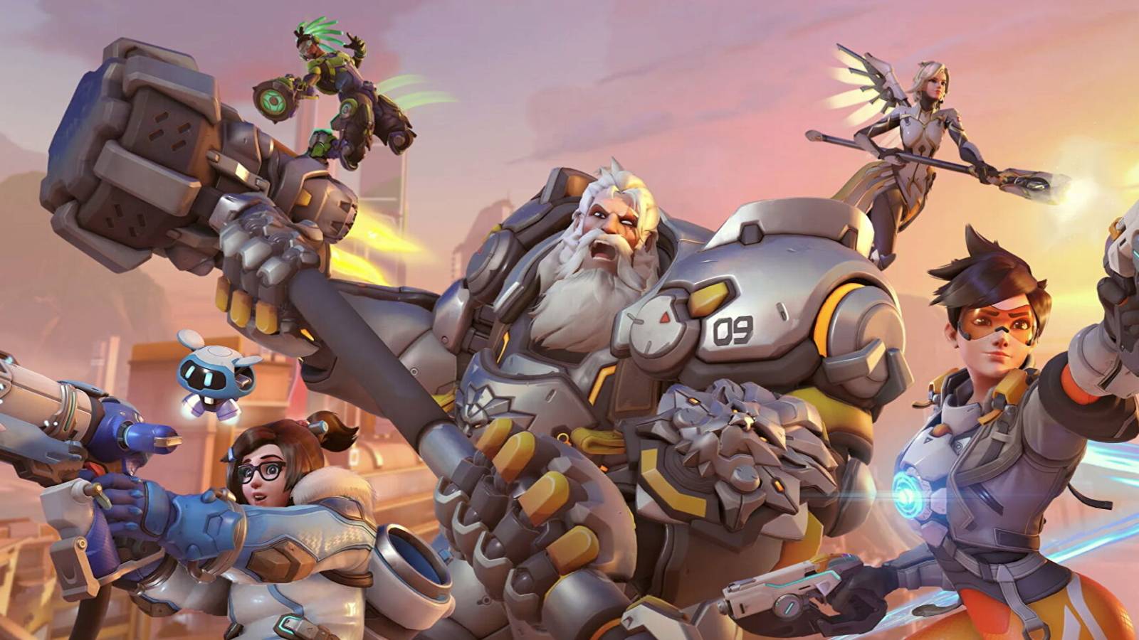 Multiple characters from Overwatch 2