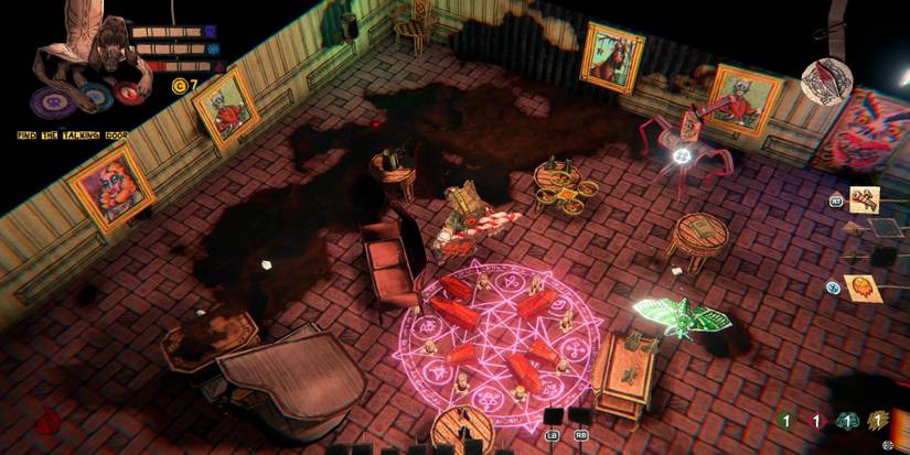 Paper Cut Mansion - Circle