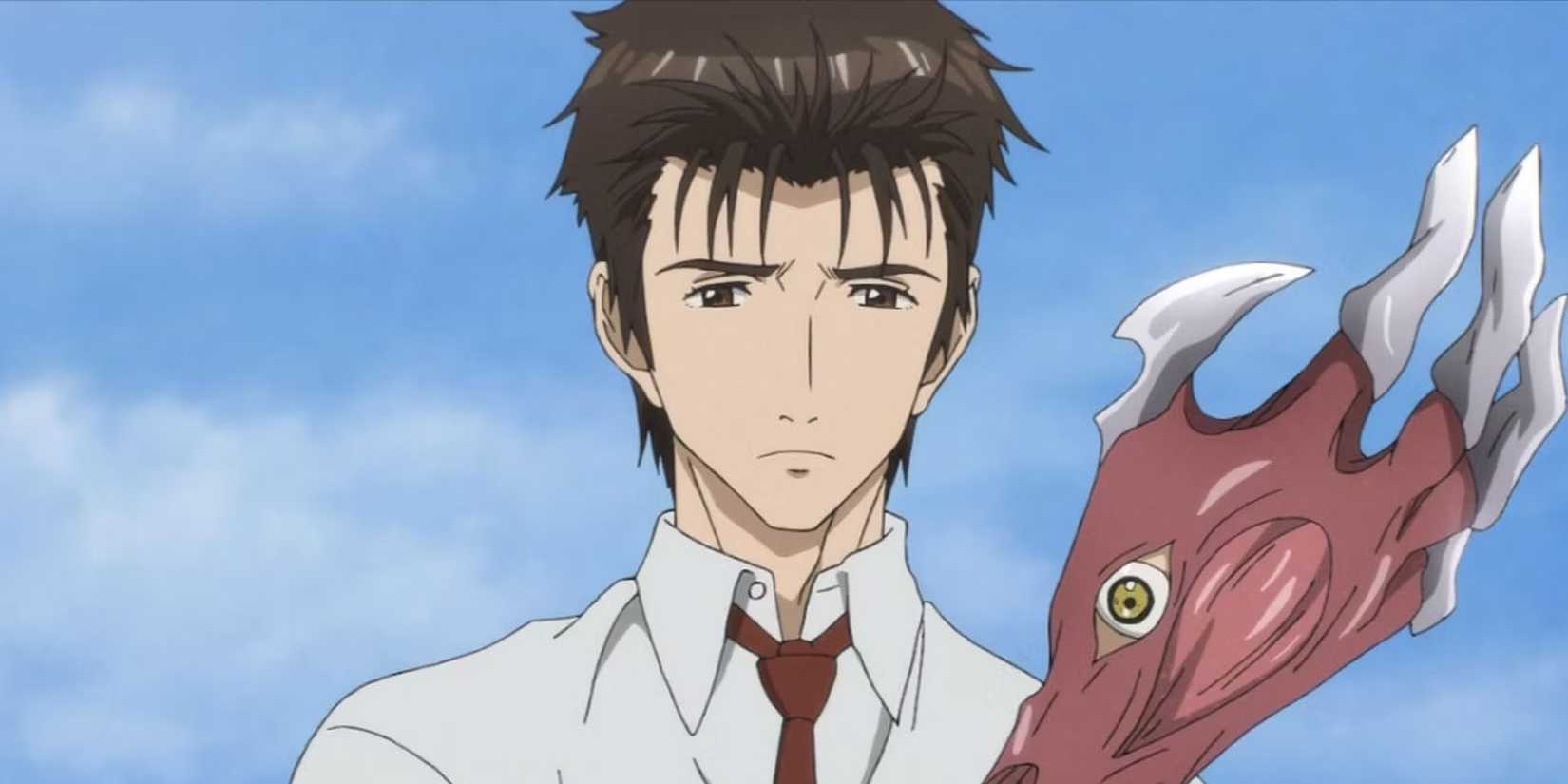 Parasyte Shinichi Izumi and Migi