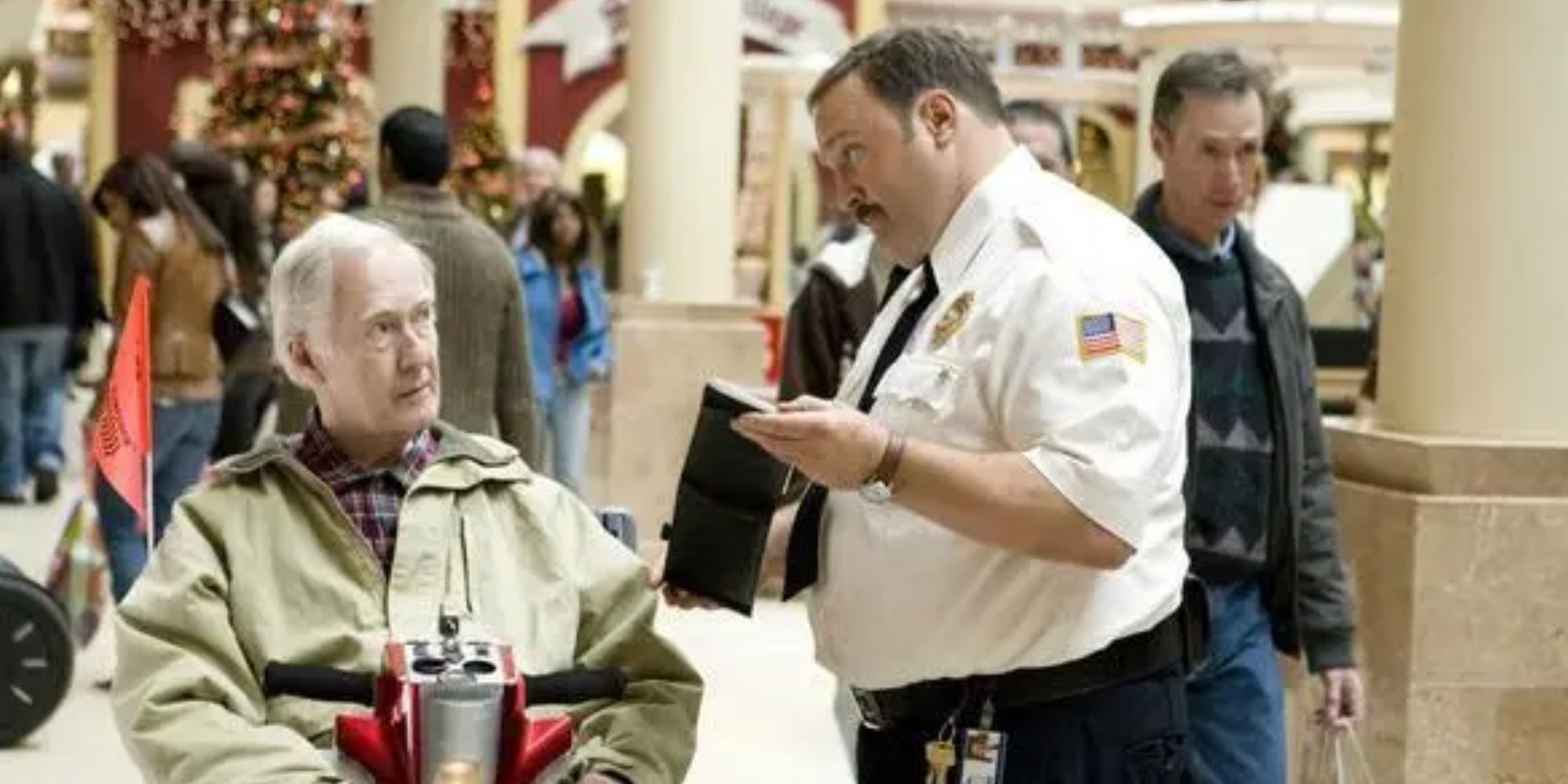 Paul Blart and old man