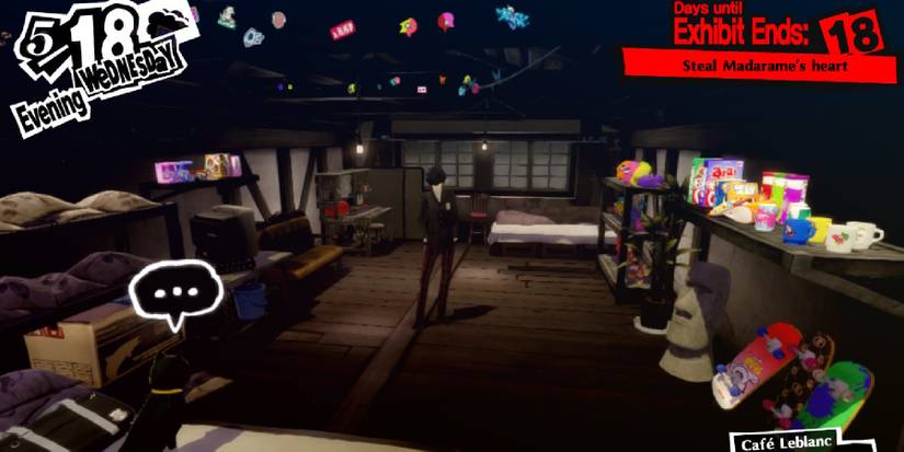 persona 5 bedroom