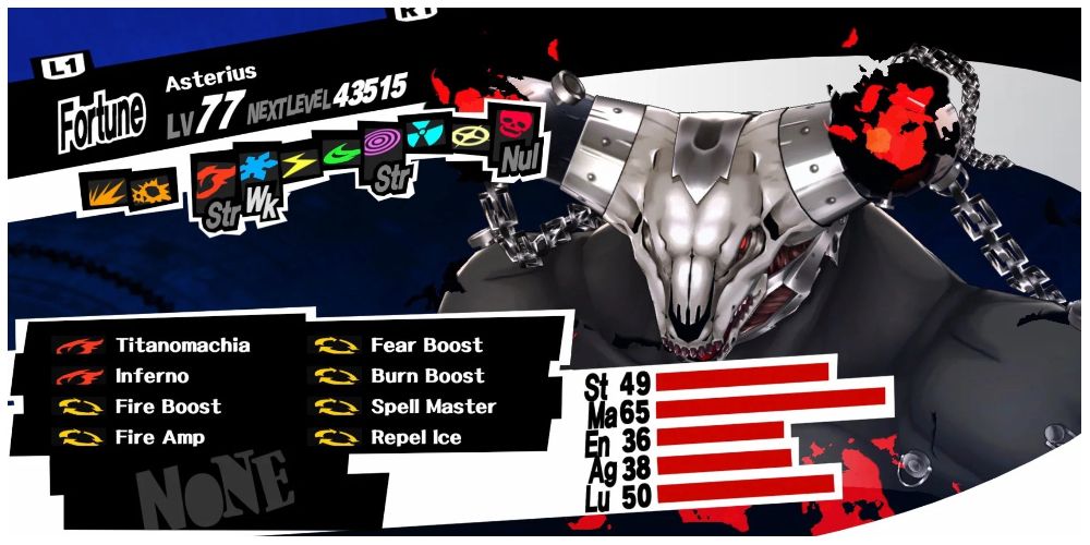 Asterius in Persona 5 Royal