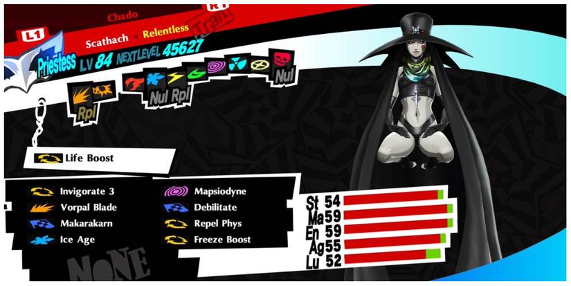 Scathach Persona in Persona 5 Royal
