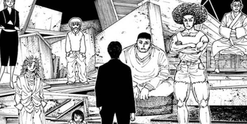 Phantom troupe forms hunter x hunter 397
