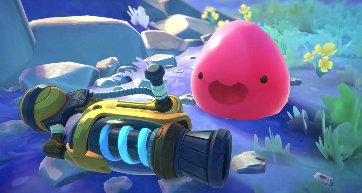 pink slime and vac slime rancher 2