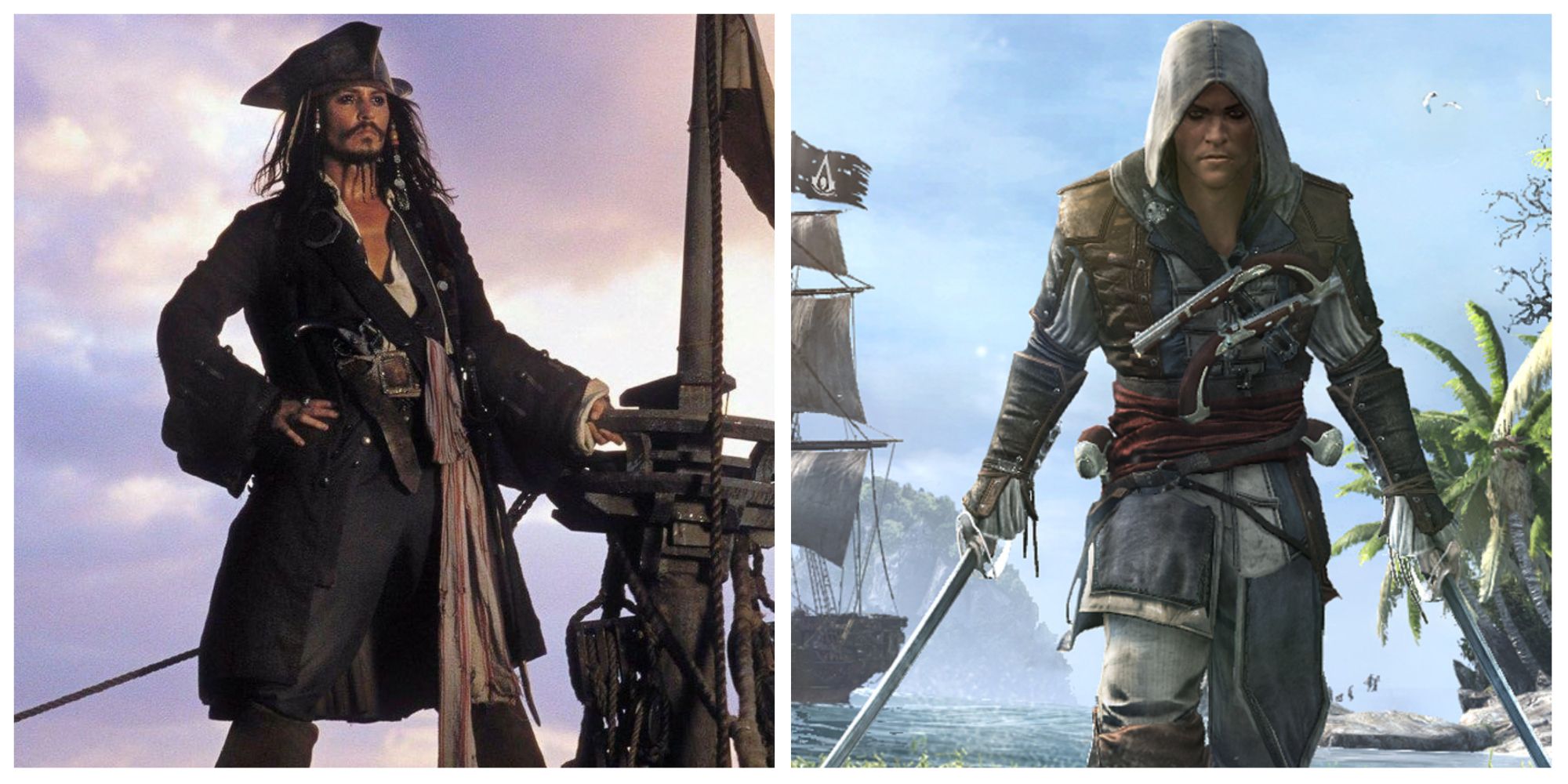 pirates of the carribbean assassins creed black flag