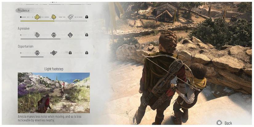 Light Footstep information screen in A Plague Tale: Requiem