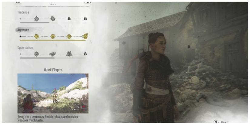 Quick Fingers information screen in A Plague Tale: Requiem