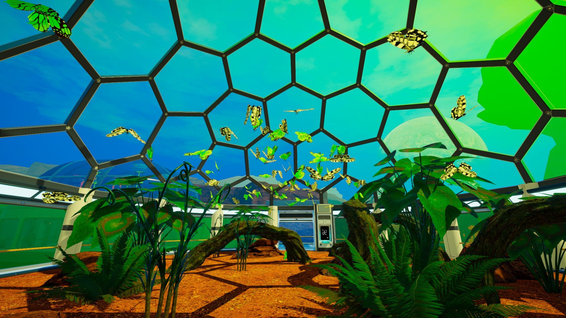 Planet Crafter Butterfly Dome