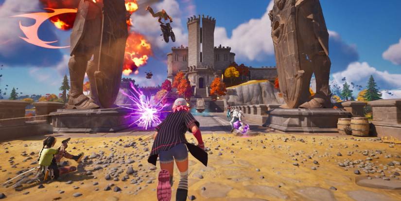 playing with five different friends