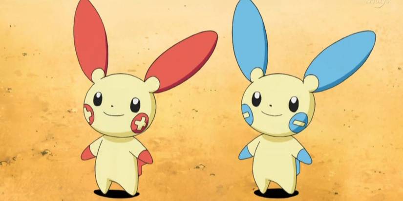 Plusle & Minun In The Pokemon Anime