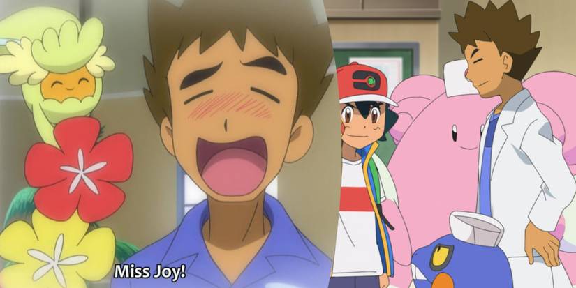 Pokemon Brock's Accomplishments Since Leaving Ash Brock Blissey and Comfey
