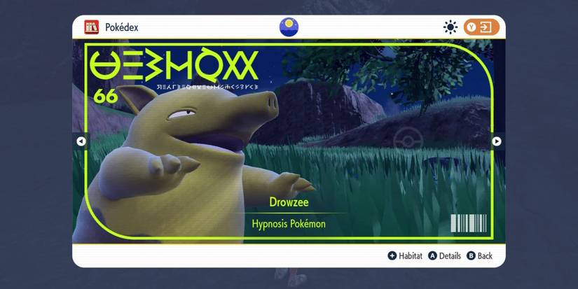 Drowzee from Pokemon Scarlet & Violet