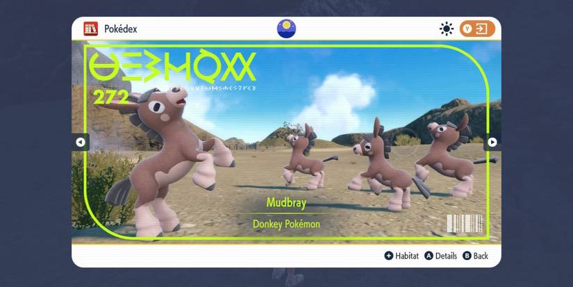 Mudbray from Pokemon Scarlet & Violet