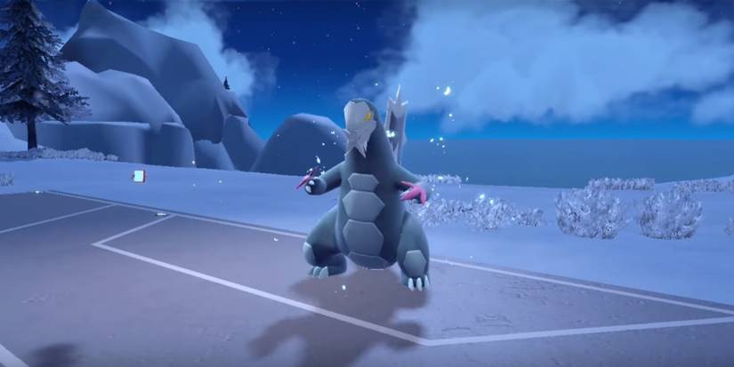 Pokemon Scarlet and Violet Baxcalibur