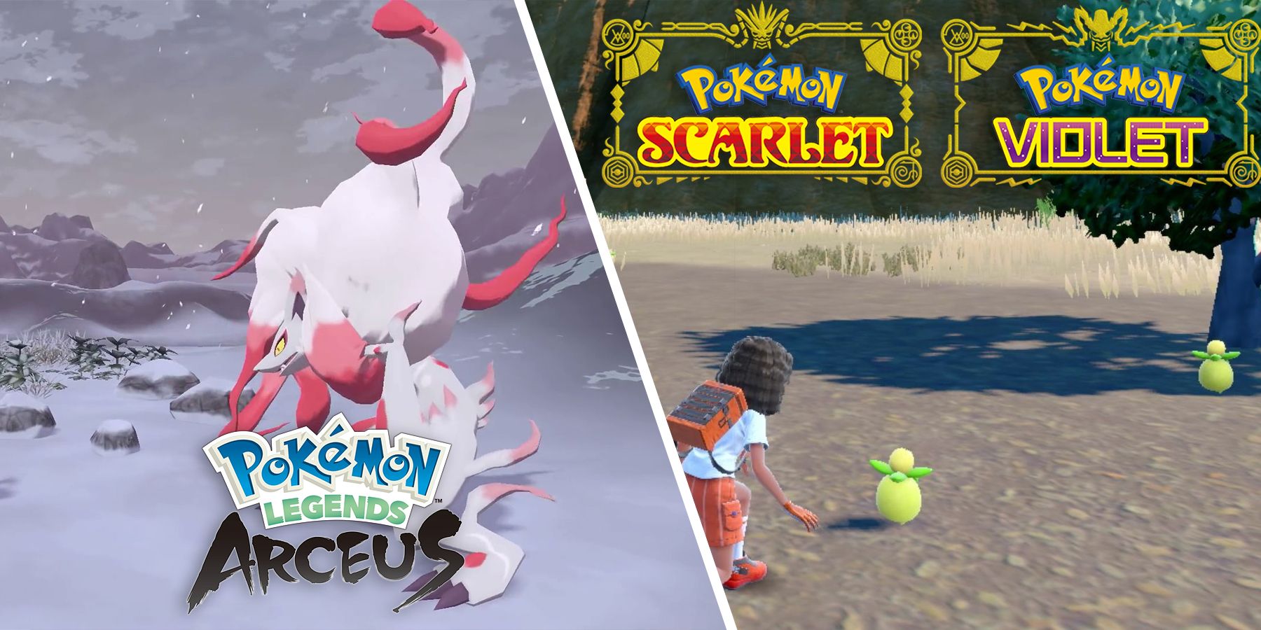 Diferenças entre Pokemon Legends Arceus e Pokemon Scarlet Violet #poke