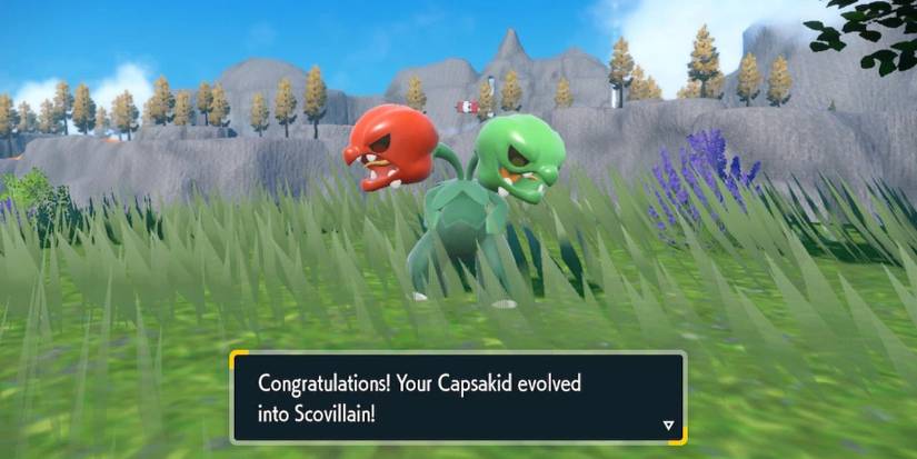 Pokemon Scarlet and Violet Scovillain