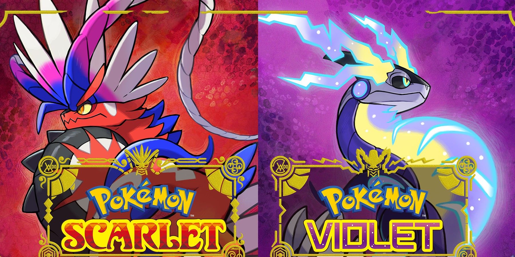 Pokemon red and violet title image
