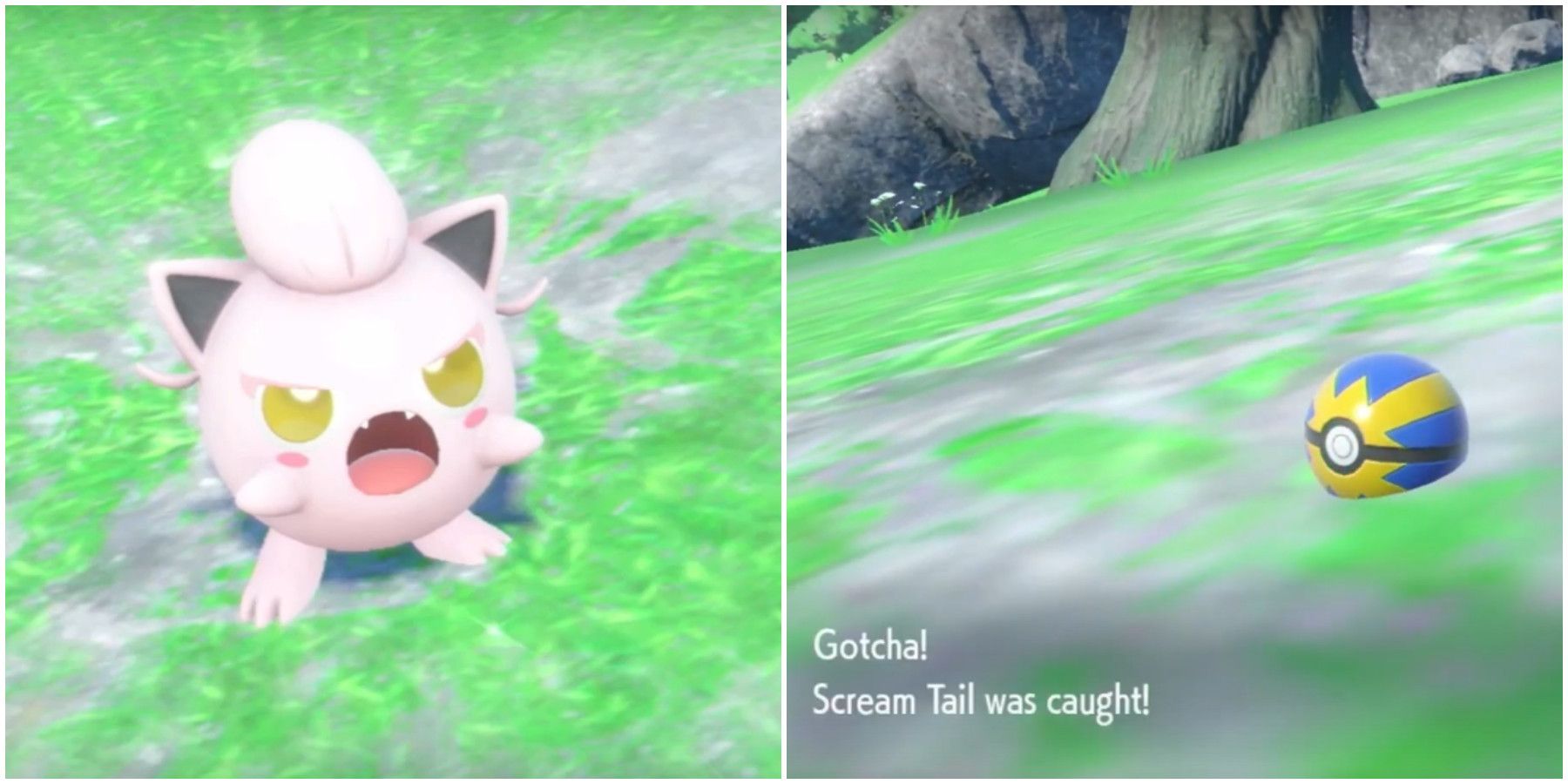 Pokemon Scarlet Scream Tail Catching