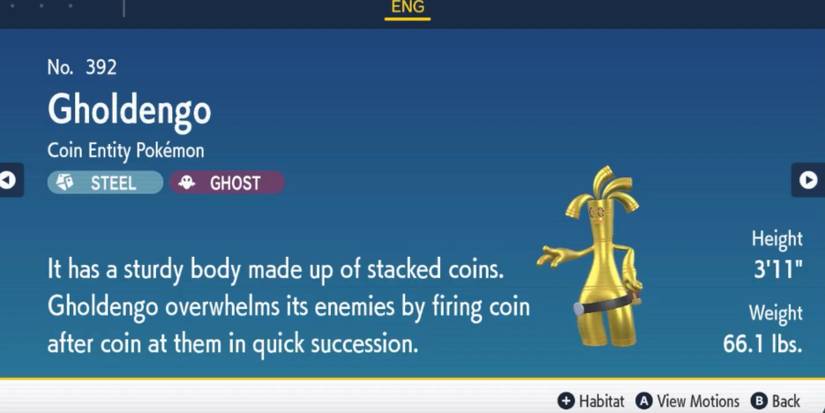 Pokemon Scarlet & Violet Goldengo