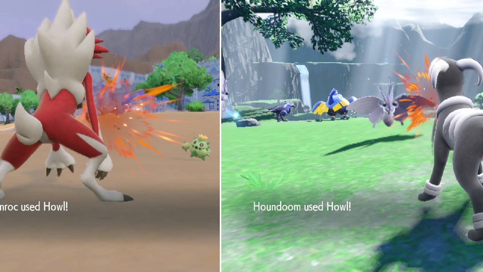 pokemon scarlet violet howl