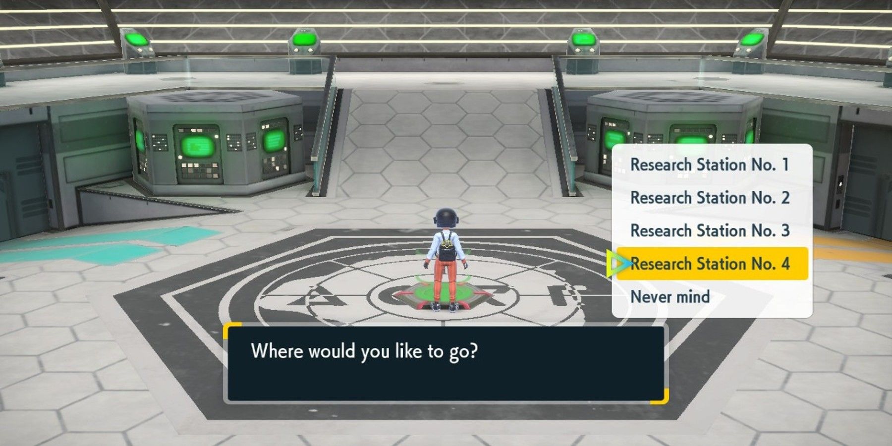 Pokemon Scarlet Violet-Research Station 4 screenshot from Area Zero